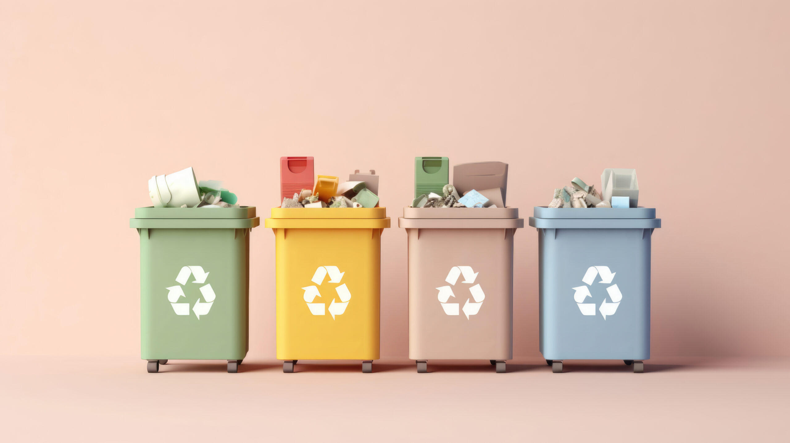 Simboli raccolta differenziata per etichetta ambientale